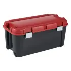 Box with lid Totem 80L 79.5x39.5x37.1cm black/red Photo