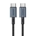 Choetech XCC-1014 провод для передачи данных и зарядки | USB-C на USB-C | 60W | 1.2m | черный Фото num