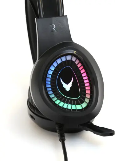 Varr VH8010L spēļu austiņas RGB | USB | 3,5 mm Foto 2
