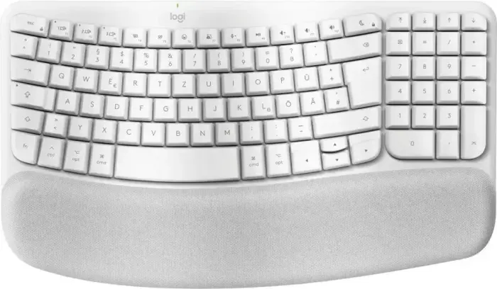 Logitech Keyboard Wave Keys for Mac / 920-012404 White