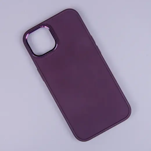 Satin case for Xiaomi Redmi Note 13 5G burgundy Фото num