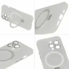 Tel Protect Magical phone case with stand and MagSafe support for iPhone 15 Plus silver — Photo 6