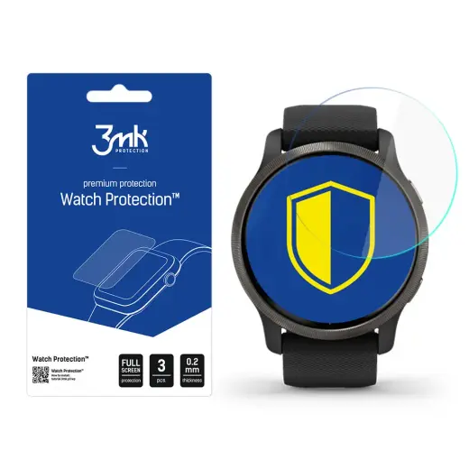 Garmin Venu 2 Plus - 3mk Watch Protection™ v. ARC+ screen protector Фото num