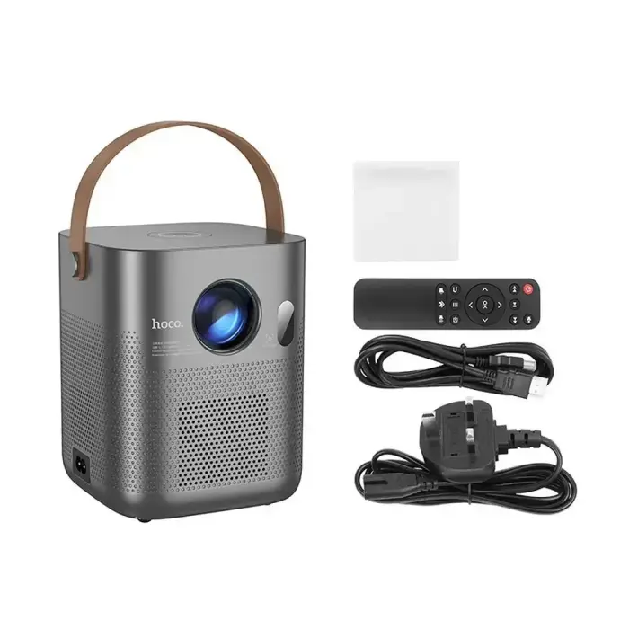 Projector HD Ready Hoco with Android software Wi-Fi Bluetooth 720P DT4 gray Photo