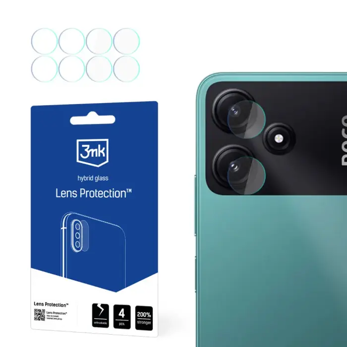 Poco M6 Pro 5G - 3mk Lens Protection™ screen protector Foto 1