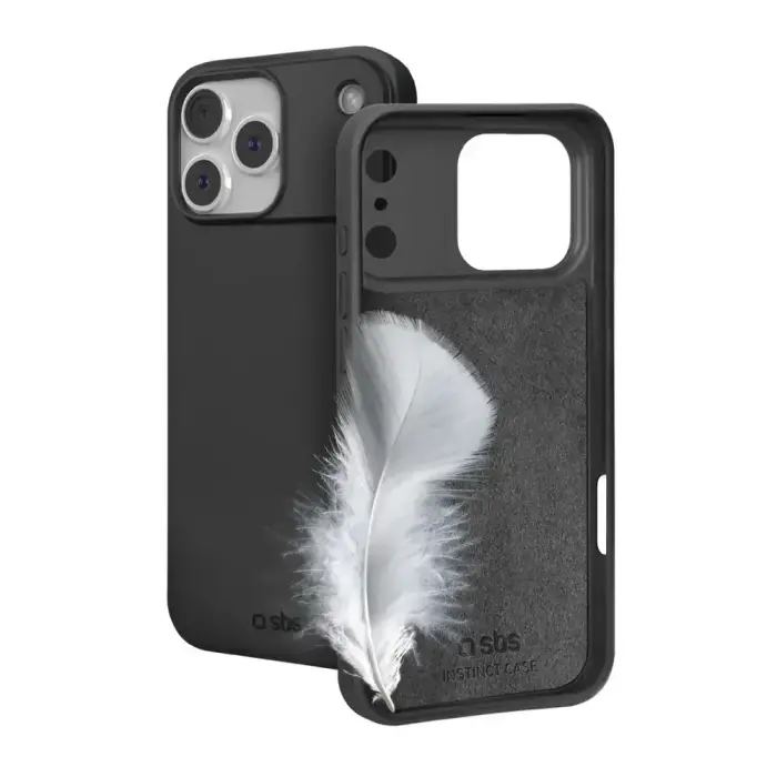 SBS Instinct maciņš telefonam iPhone 17 Pro Max melns