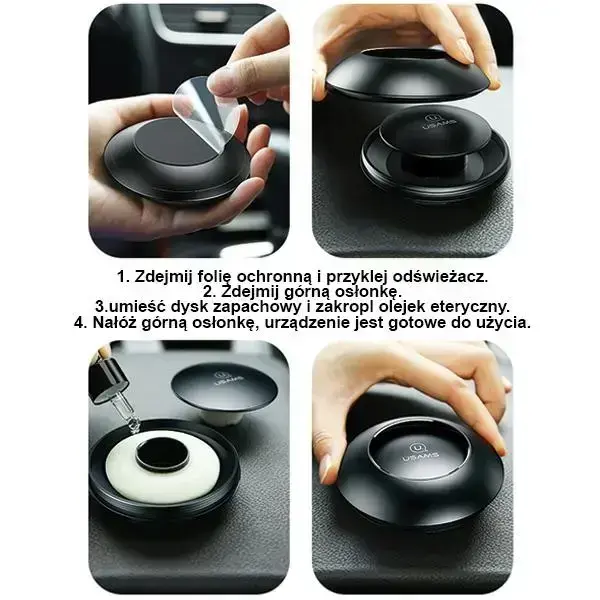 USAMS Air Freshener silver/grey ZB180XX02 (US-ZB180) Foto 10