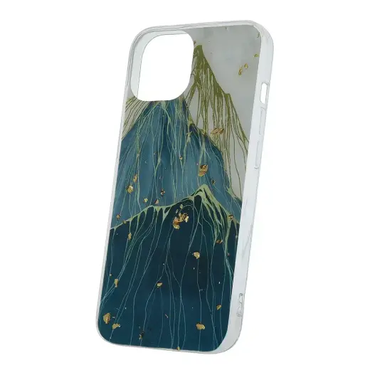 Gold Glam case for Samsung Galaxy A35 5G mountain Foto 3