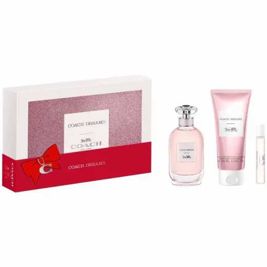 Set Coach: Dreams, Eau De Parfum, For Women, 90 ml + Dreams, Eau De Parfum, For Women, 10 ml + Dreams, Body Lotion, All Over The Body, 100 ml Foto 1