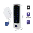 Qoltec Code lock DIONE with RFID reader Code | Card | key fob | Doorbell button | IP68 | EM Foto 2