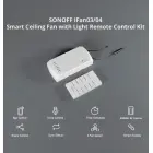 Išmanusis Wi-Fi ventiliatorius ir šviesos valdiklis Sonoff iFan 04-H Фото num