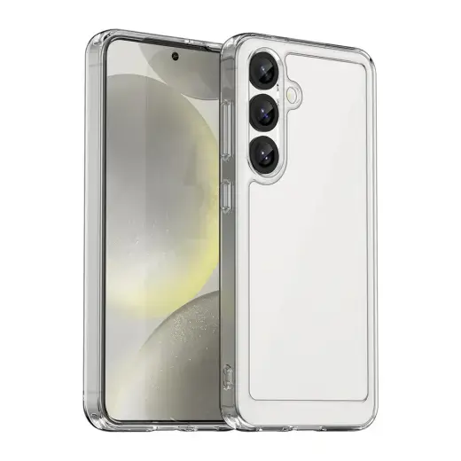 Outer Space Case with Gel Frame for Xiaomi Poco C71 - Transparent