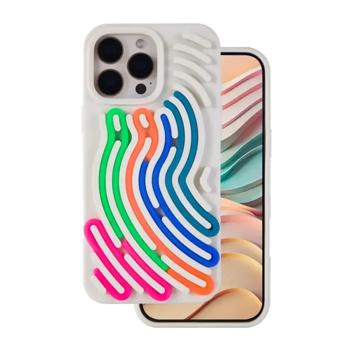 DIY Snake maciņš telefonam iPhone 15 Pro bēšs
