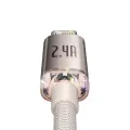 Baseus cable Crystal Shine USB - Lightning 1,2 m 2,4A pink Фото num