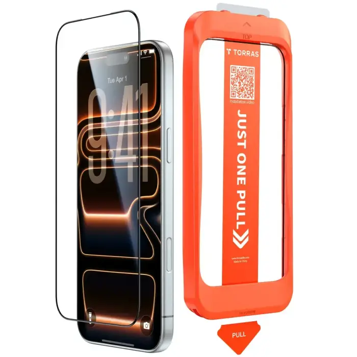 Torras GlassGo Install Master, clear - iPhone 16/17