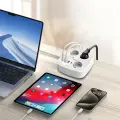 Tech-Protect PCS3X4 power strip, 3 sockets, 2xUSB-A, 2xUSB-C 200 cm - white Photo