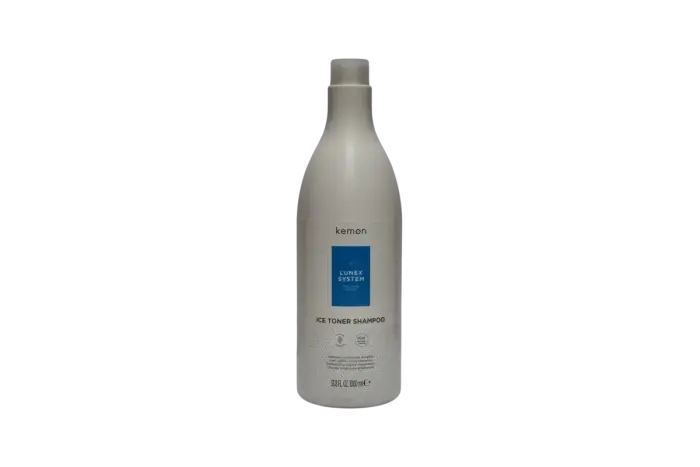 Kemon, Lunex System Ice Toner Shampoo, Hair Treatment Shampoo, 1000 ml