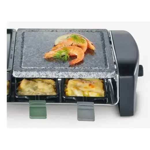 Severin Raclette 8 persons black Schwarz RG 9645 (RG 9645) Foto 3