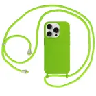 Strap Silicone maciņš telefonam iPhone 14 Pro Max zaļš — Foto 1