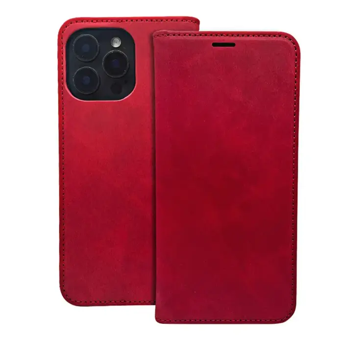 Smart Suede case for Samsung Galaxy S26 Ultra red