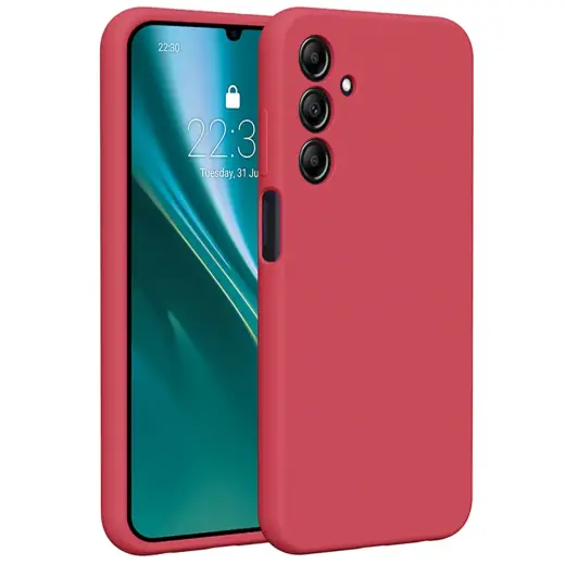 Etteri Silicone phone case for Samsung Galaxy A25 5G raspberry