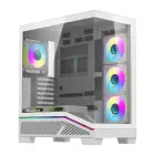 Computer case Darkflash K430 + fans (white) — Foto 1