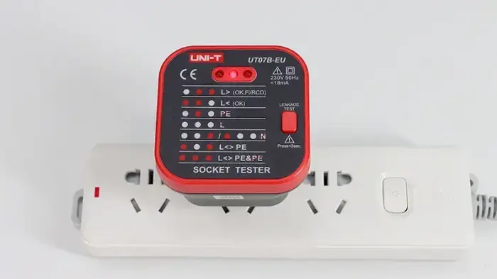 Testeris: strāvas kontaktligzdas testeris; 3 LED; 50÷60Hz; 230VAC; kontaktdakša: ES