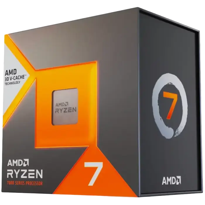 AMD CPU Desktop Ryzen 7 8C/16T 7700X3D (4.5GHz,104MB,120W,AM5) box