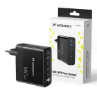 GaN Wozinsky CGWCB 140W Wall Charger 3 x USB-C / 2 x USB-A - Black Foto 4