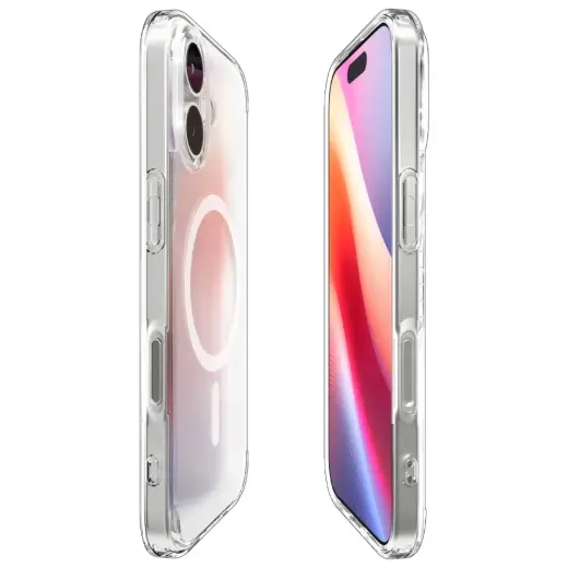 Spigen Ultra Hybrid Mag MagSafe Case for iPhone 17 White Foto 6