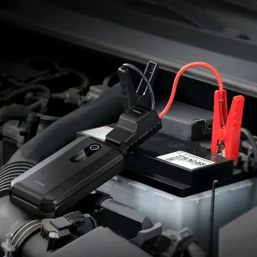 Baseus Super Energy Air Series Car Jump Starter (10000mAh, 1000A Peak Current) Cluster Black Photo