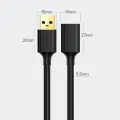 UGREEN USB 3.0 extended cable 3m (black) — Photo 11