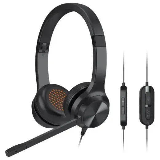 Creative Słuchawki przewodowe             z mikrofonem Chat USB czarny|black USB-C Foto 2