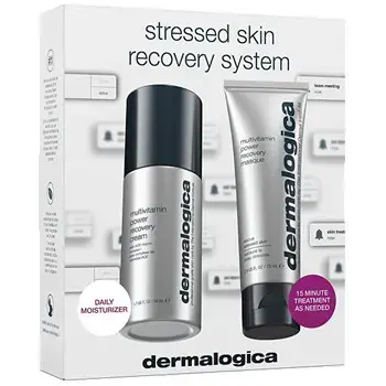 Stressed Skin Recovery System Set - Gift set of skincare. Фото num