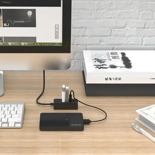 Hub Orico W5P-U2-030 4x USB-A 2.0 30cm - black Фото num