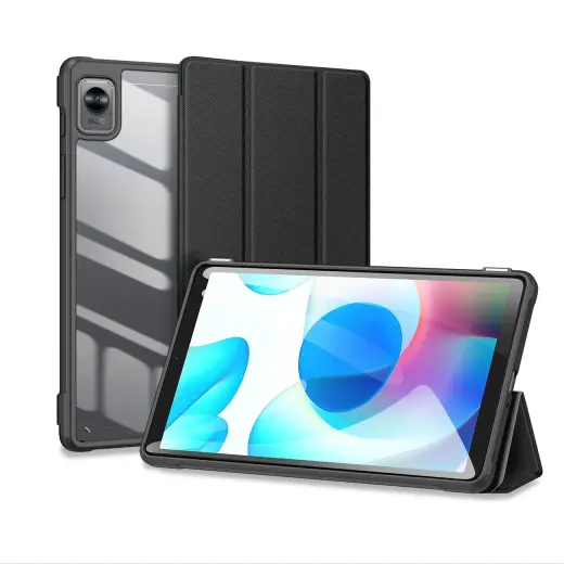 Dux Ducis Toby Armored Flip Smart Case for Realme Pad Mini black Фото num