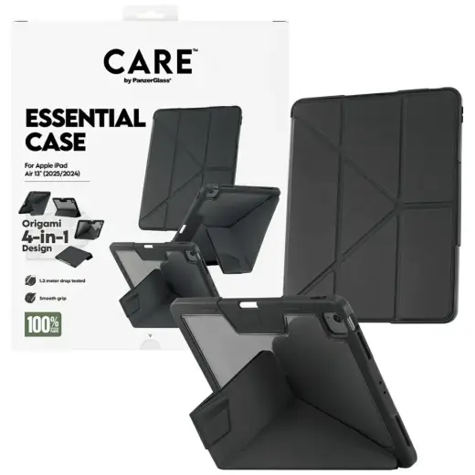 Etui Care by PanzerGlass Y fold do iPad   Air 13" (2024|2025) czarny Фото num