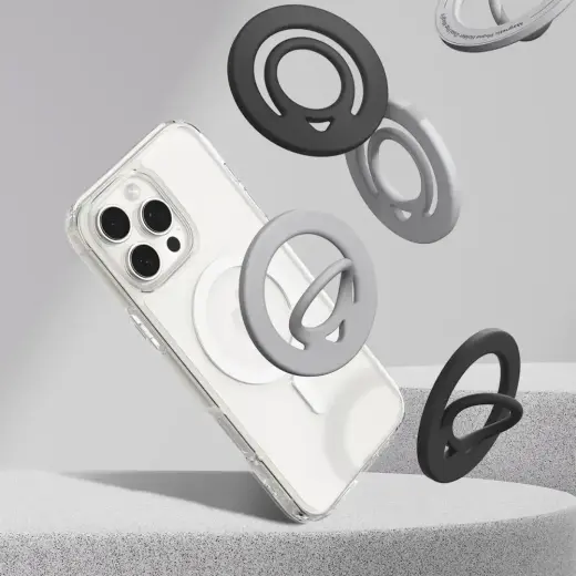 SPIGEN DUAL POP MAG MAGSAFE PHONE RING BLACK Foto 5