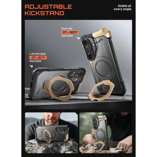 SUPCASE UB GRIP MAG MAGSAFE GALAXY S26 DESERT Foto 4