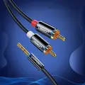 UGREEN AV116 3,5mm Jack to 2RCA (Cinch) Cable 2m black (AV116 10584) Photo