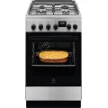 Electrolux gāzes plīts ar elektrisko cepeškrāsni, nerūsējoša tērauda, 50cm Photo
