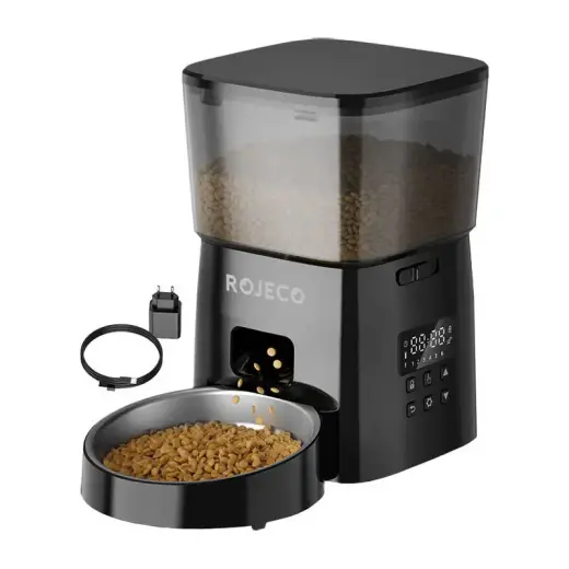 Rojeco 2L Automatic Pet Feeder Button Version Foto 4