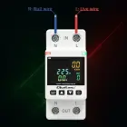Qoltec Single-phase electronic wattmeter | energy consumption meter | DIN35 | Remote control | Measurement history | Wi-Fi | TUYA | Smart life — Foto 12
