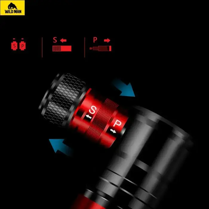 WILDMAN bike hand pump GK8 black Фото num