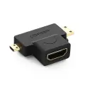UGREEN 20144 adapter mini | micro HDMI to HDMI (black) Foto 3