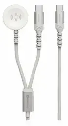 Lādētājs Swissten 2in1 Apple Watch + Type-C 1.2m Фото num