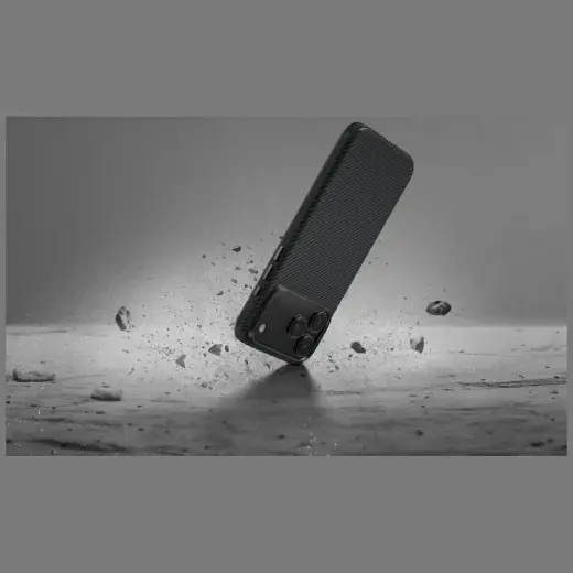 Case PITAKA Aramid ProGuard for iPhone 17 Pro Max black grey Foto 6