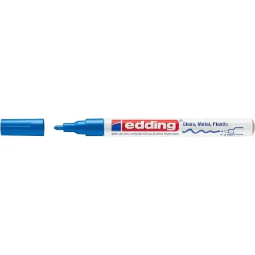 Edding 751 Paint Marker Blue (4-751003) (4751003) Foto 2