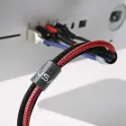 USAMS Taśma organizer do kabli Velcro 1mczarny/black ZB60ZD02 (US-ZB060) Foto 3