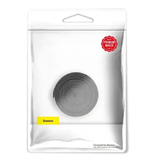 Baseus Rainbow Circle hook and loop Straps - velcro tape cable organizer 1m black (ACMGT-E01) Foto 18